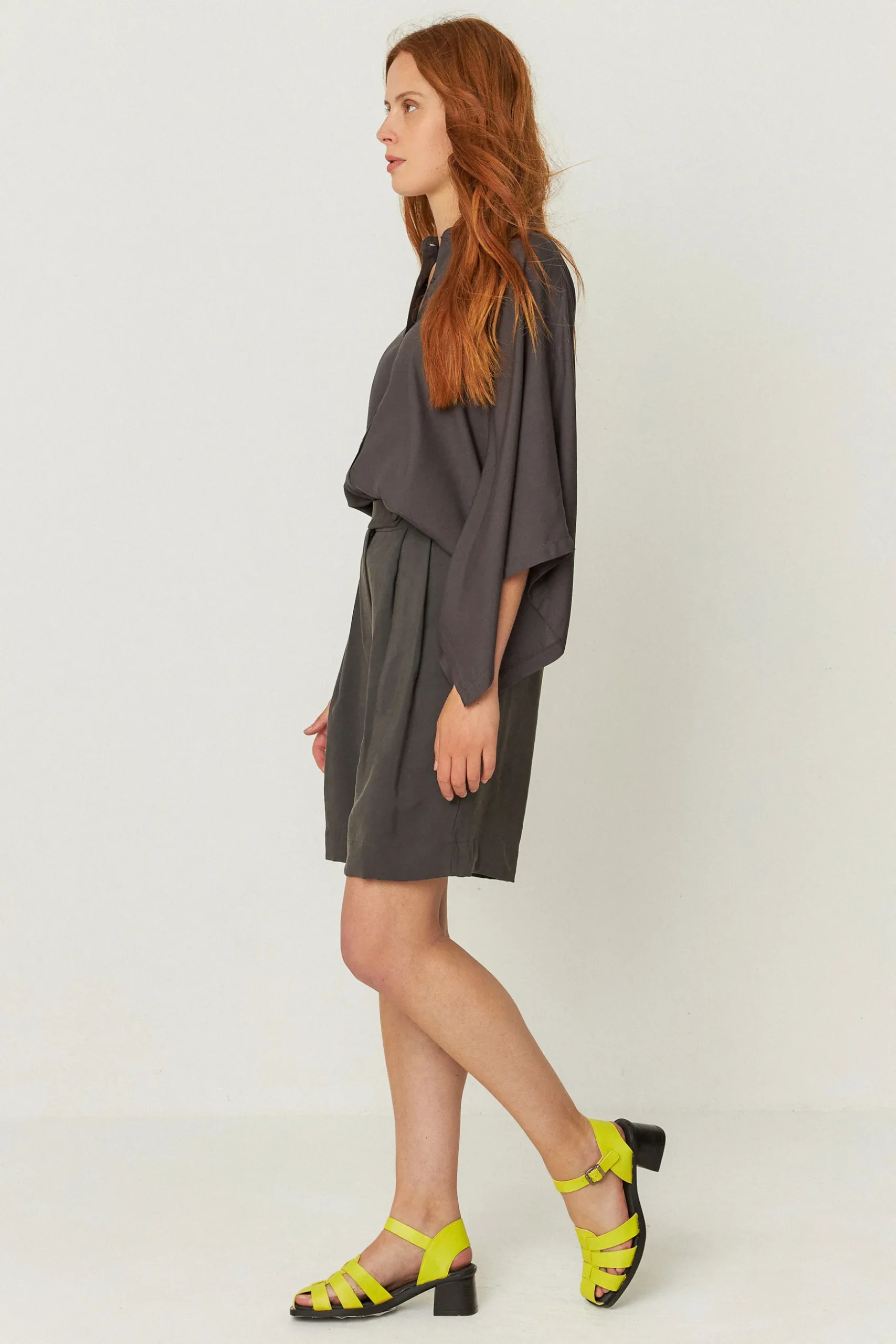 SKFK CAMISA DOLTZA CAQUI OSCURO Sale
