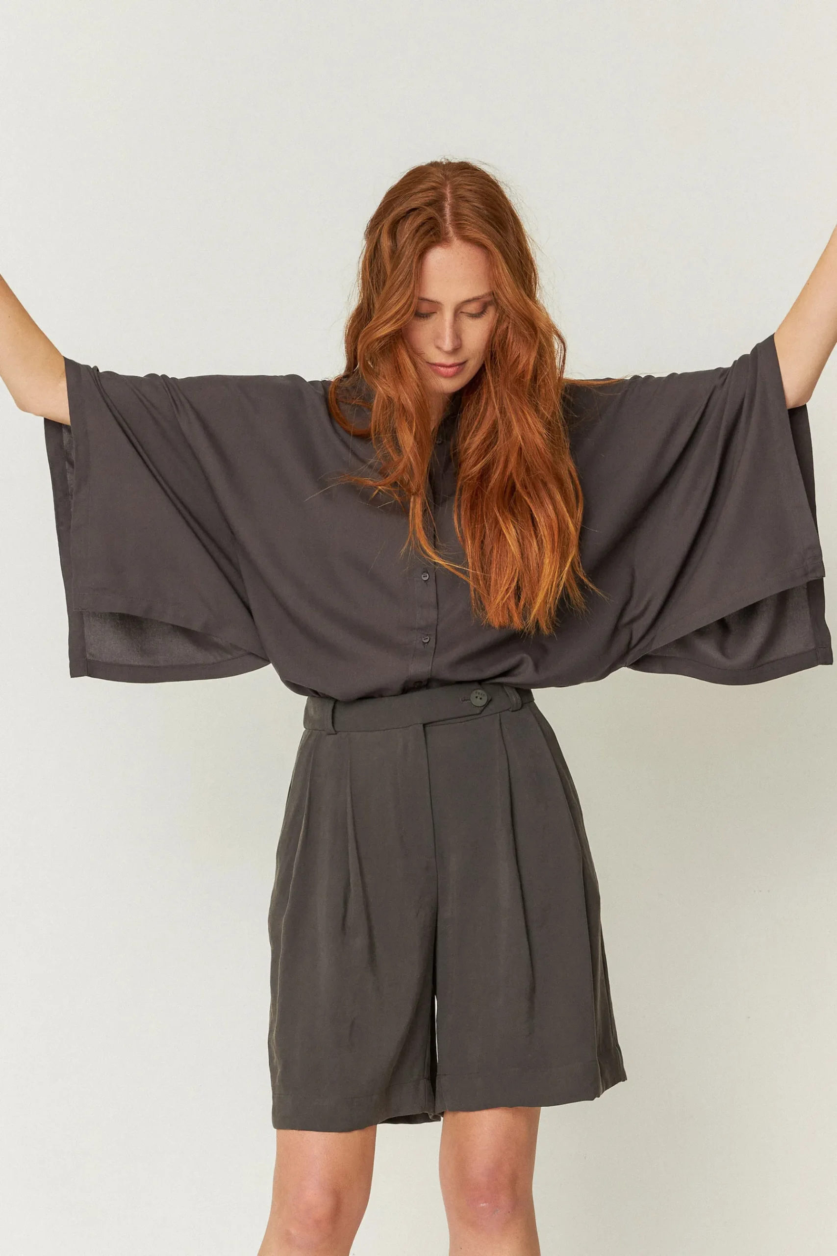 SKFK CAMISA DOLTZA CAQUI OSCURO Sale
