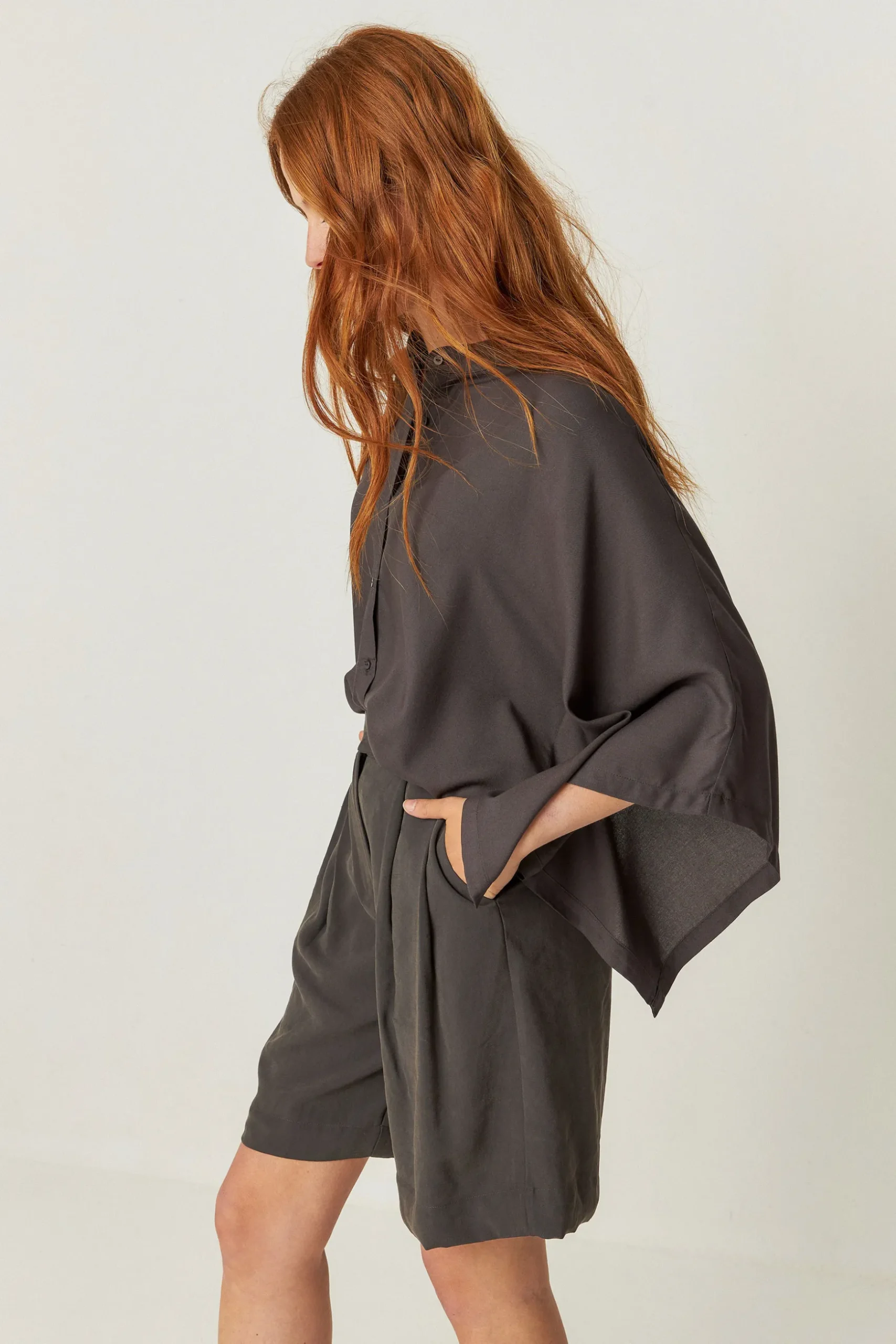 SKFK CAMISA DOLTZA CAQUI OSCURO Sale