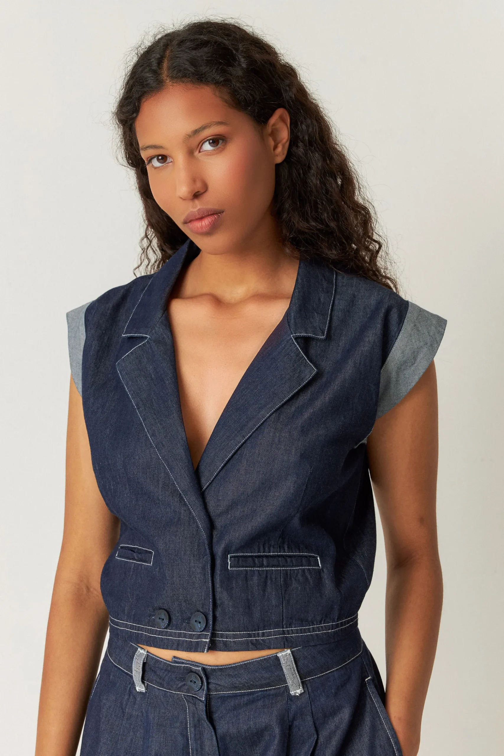 SKFK CAMISA IDUIA-GOTS VAQUERO CRUDO Fashion