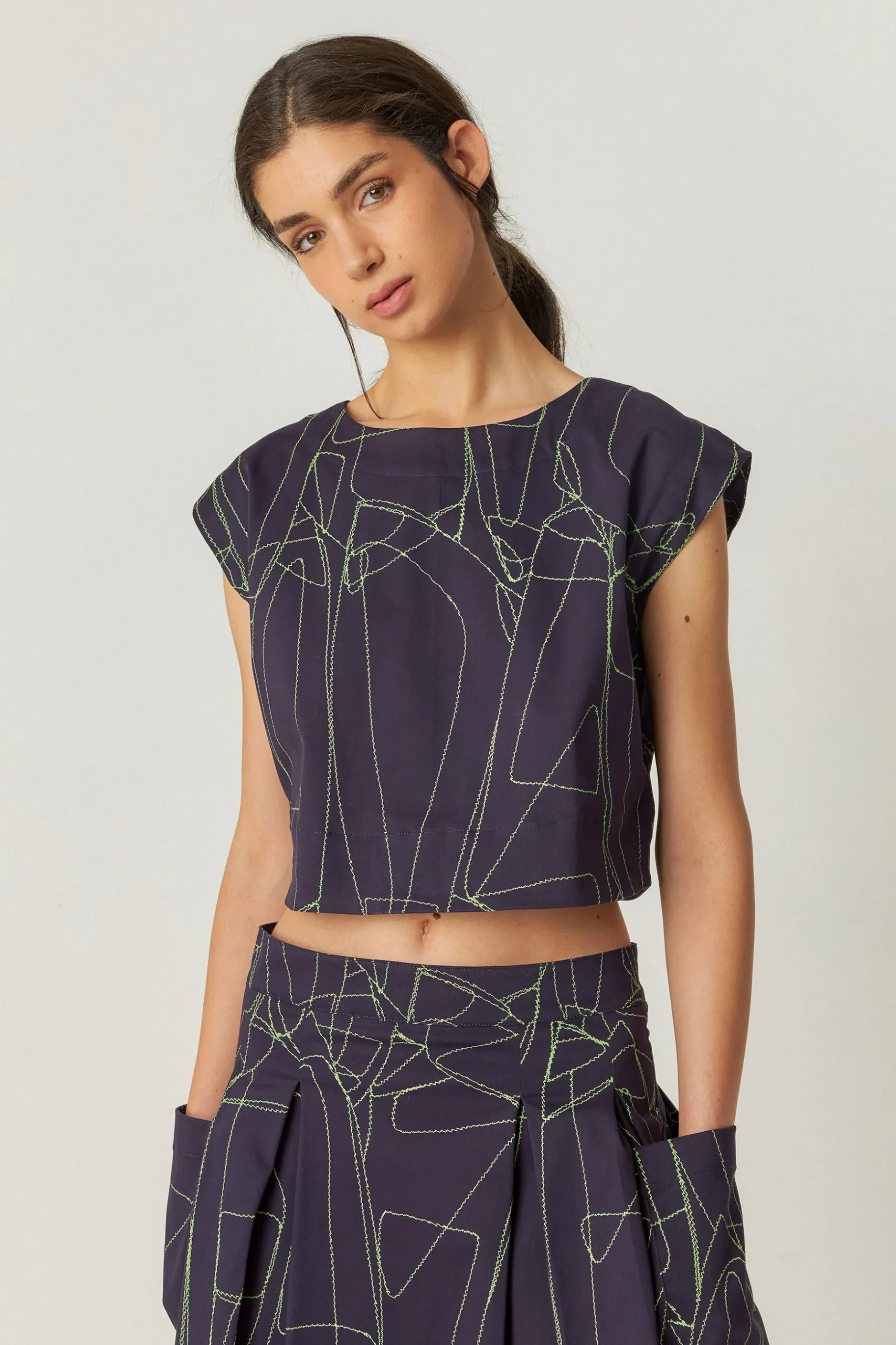 SKFK CAMISA JANA-GOTS STITCHES Online