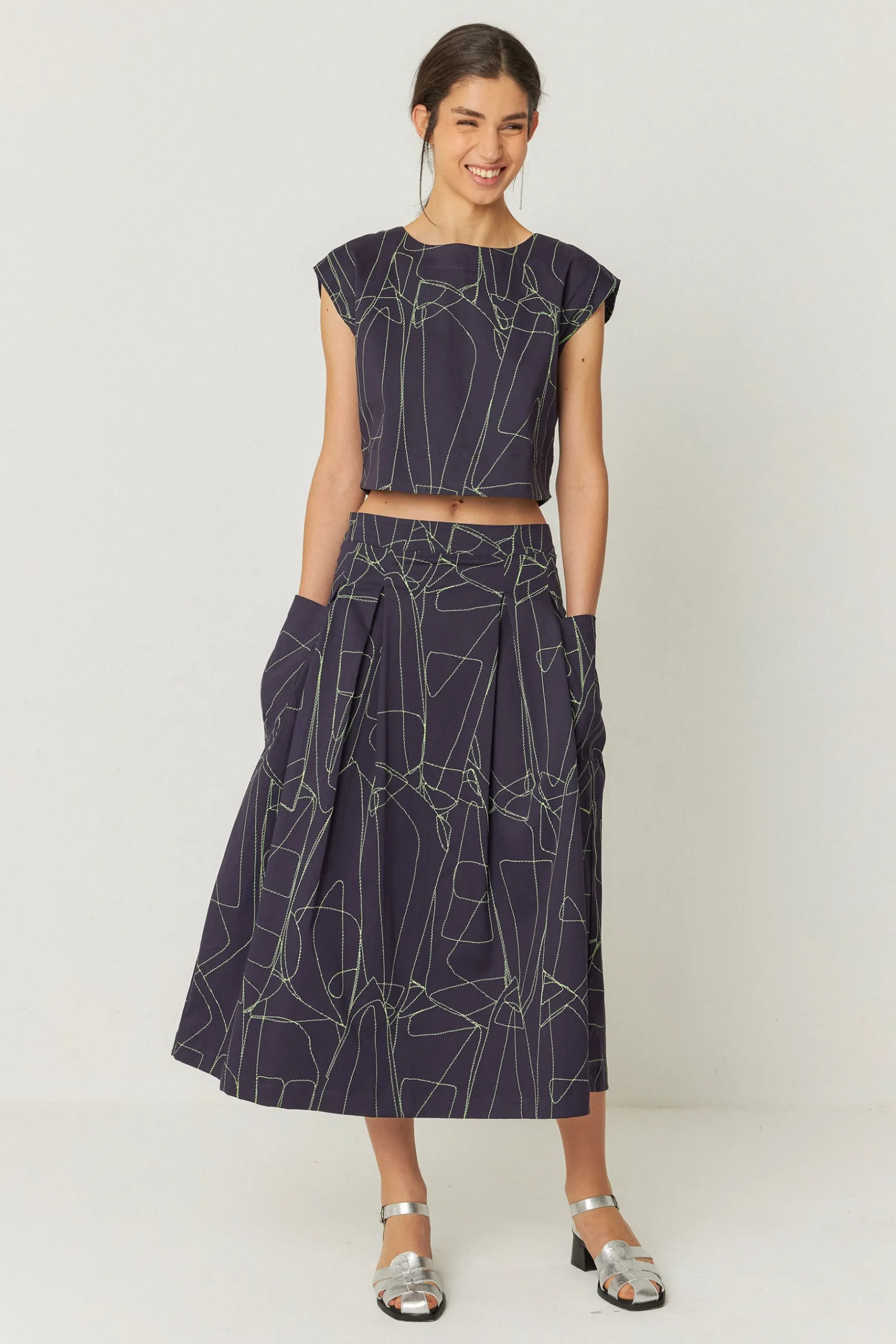 SKFK CAMISA JANA-GOTS STITCHES Online