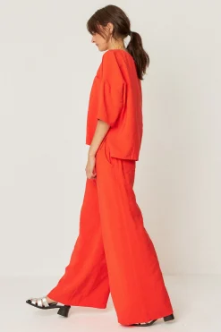 SKFK CAMISA MAITIA ROJO TEJA Fashion