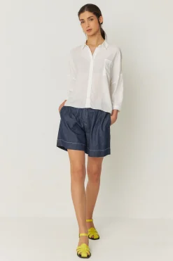 SKFK CAMISA MATTINA BLANCO Hot