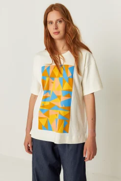 SKFK CAMISETA MONIKA-GOTS CREMA Online