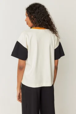 SKFK CAMISETA OHIANA-GOTS CREMA New