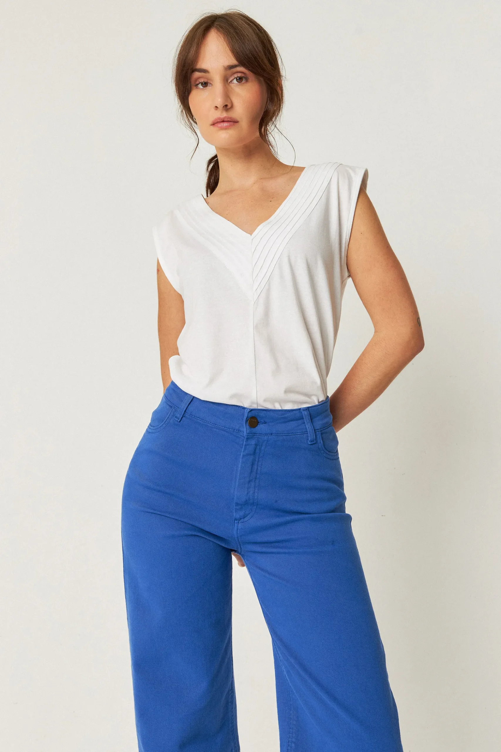 SKFK CAMISETA ZUNTZ-1-GOTS BLANCO Outlet