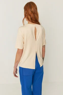 SKFK CAMISETA ZUR-1 BEIGE Outlet