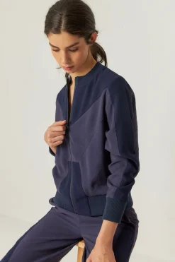 SKFK CHAQUETA JOANE AZUL MARINO VIOLETA Best