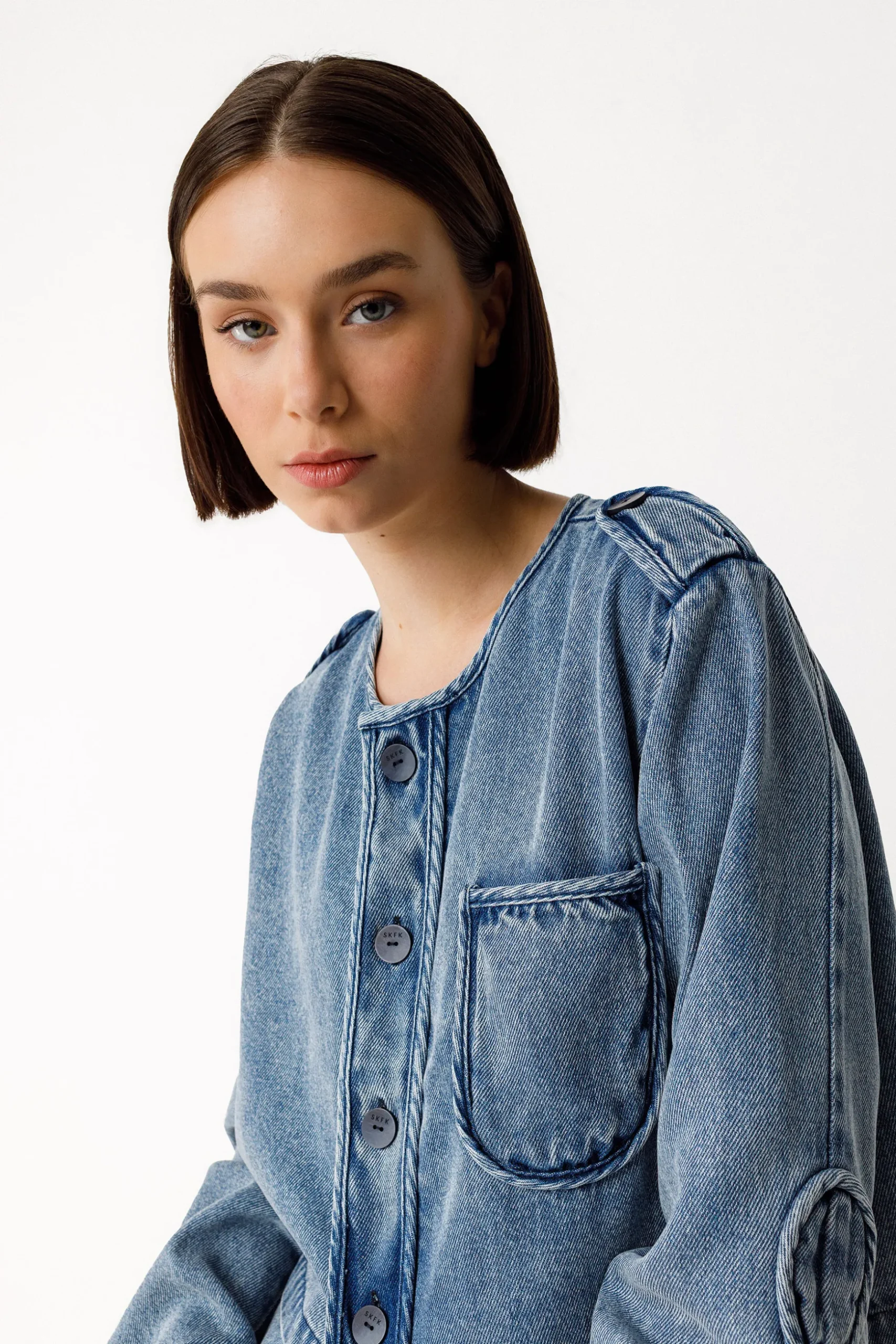 SKFK CHAQUETA MENDIA - FSC VAQUERO CRUDO Discount