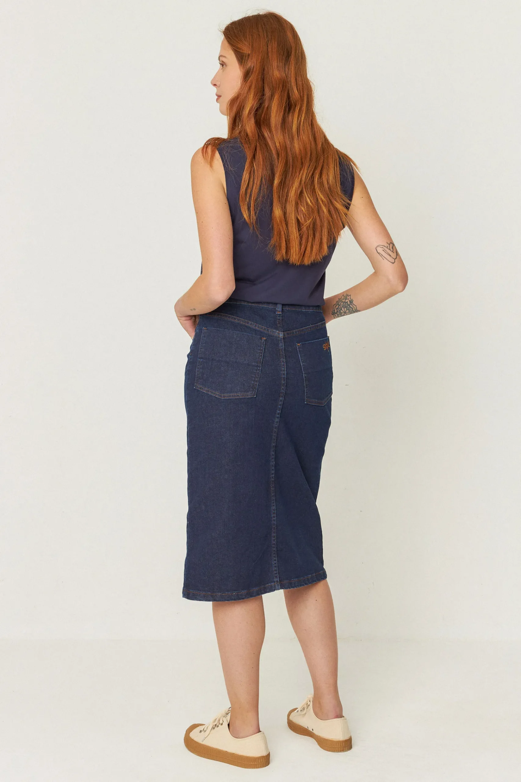 SKFK FALDA AINTZANE DENIM OSCURO Fashion