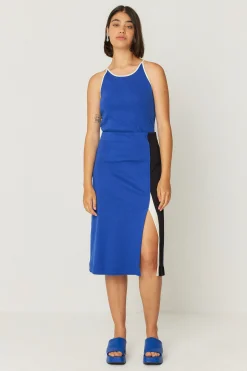 SKFK FALDA BAIZA-GOTS AZUL ÍNDIGO Outlet