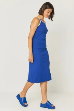 SKFK FALDA BAIZA-GOTS AZUL ÍNDIGO Outlet