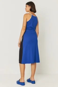 SKFK FALDA BAIZA-GOTS AZUL ÍNDIGO Outlet