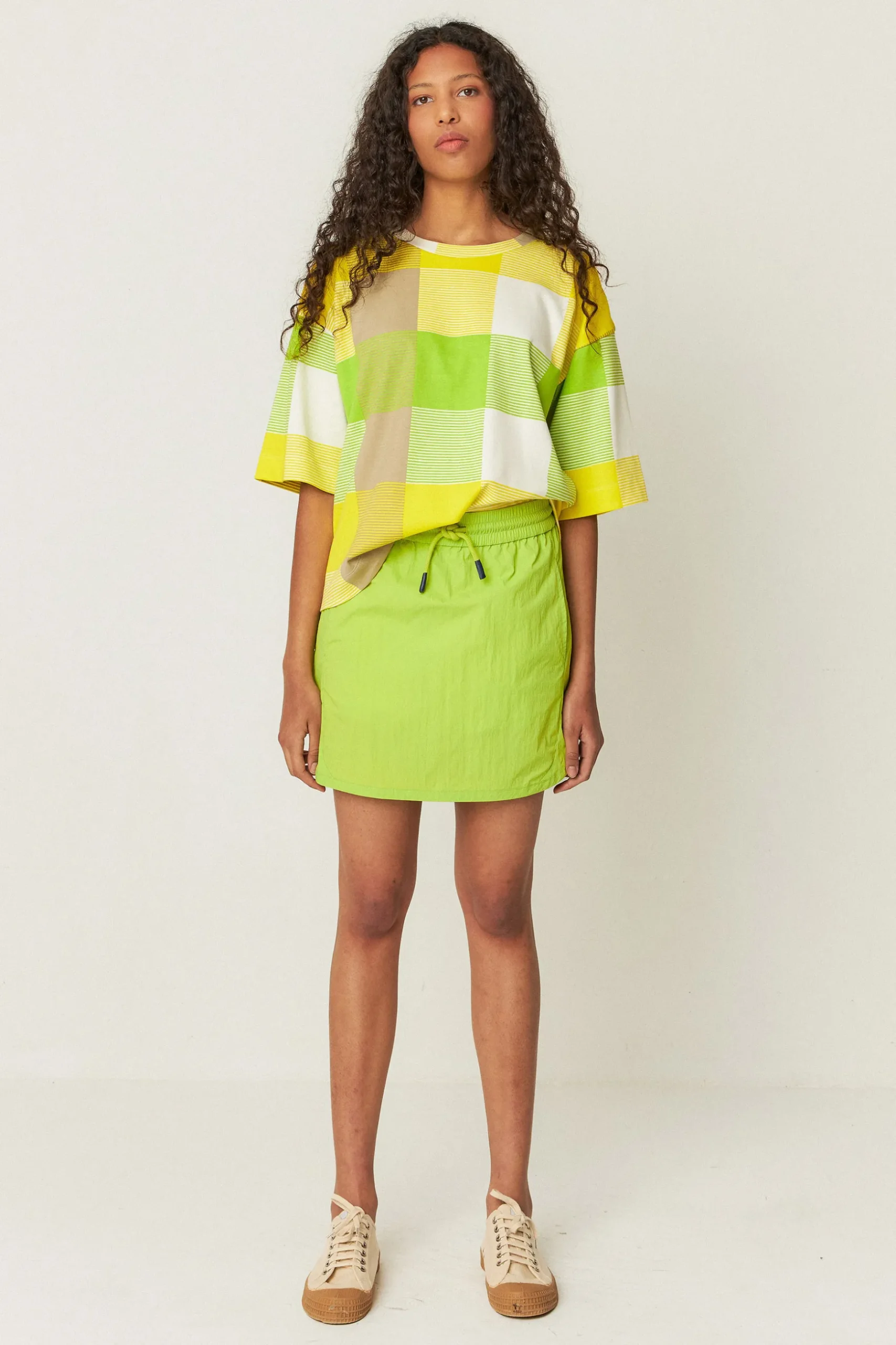 SKFK FALDA DALDA VERDE ÁCIDO Online