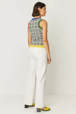 SKFK PANTALÓN AINHIZE BLANCO New