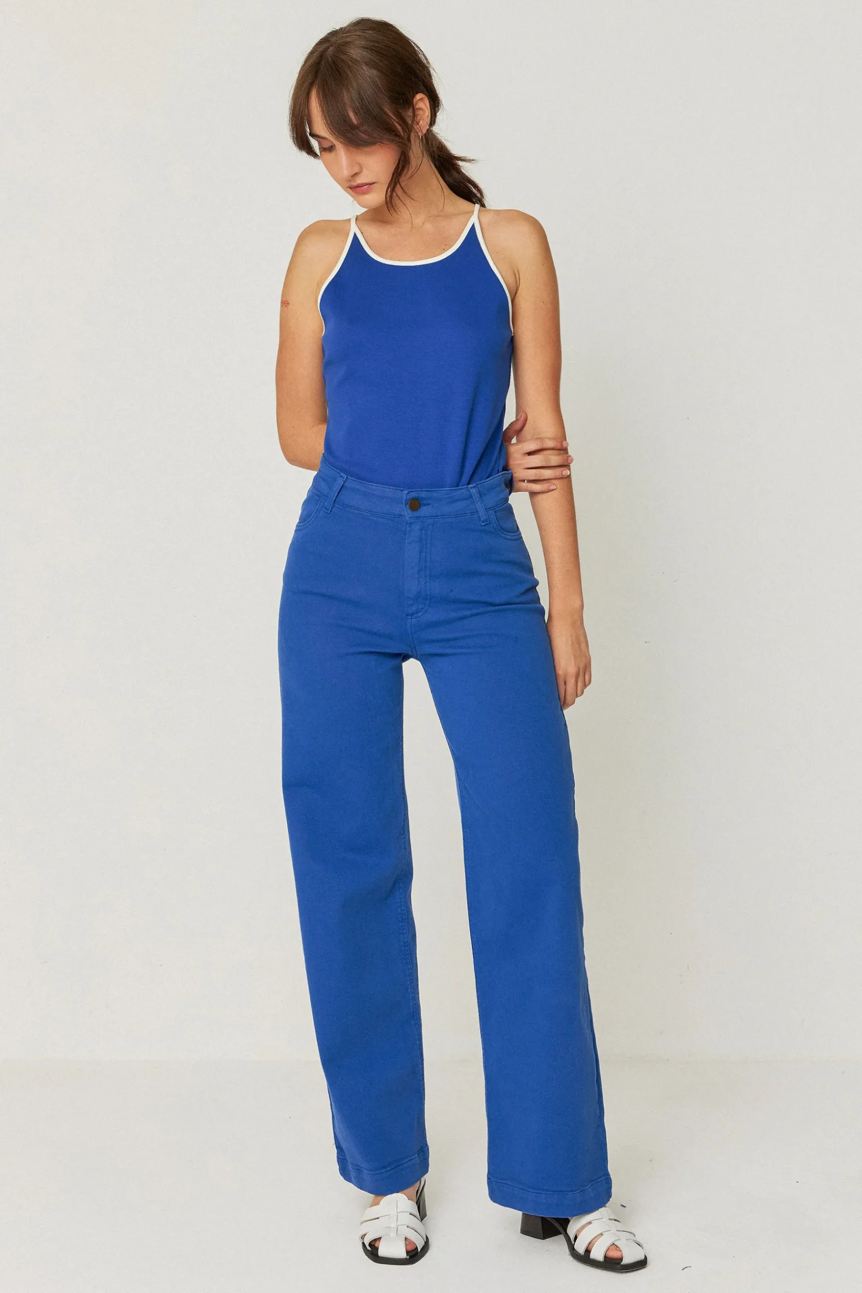 SKFK PANTALÓN AINHIZE AZUL ÍNDIGO Best
