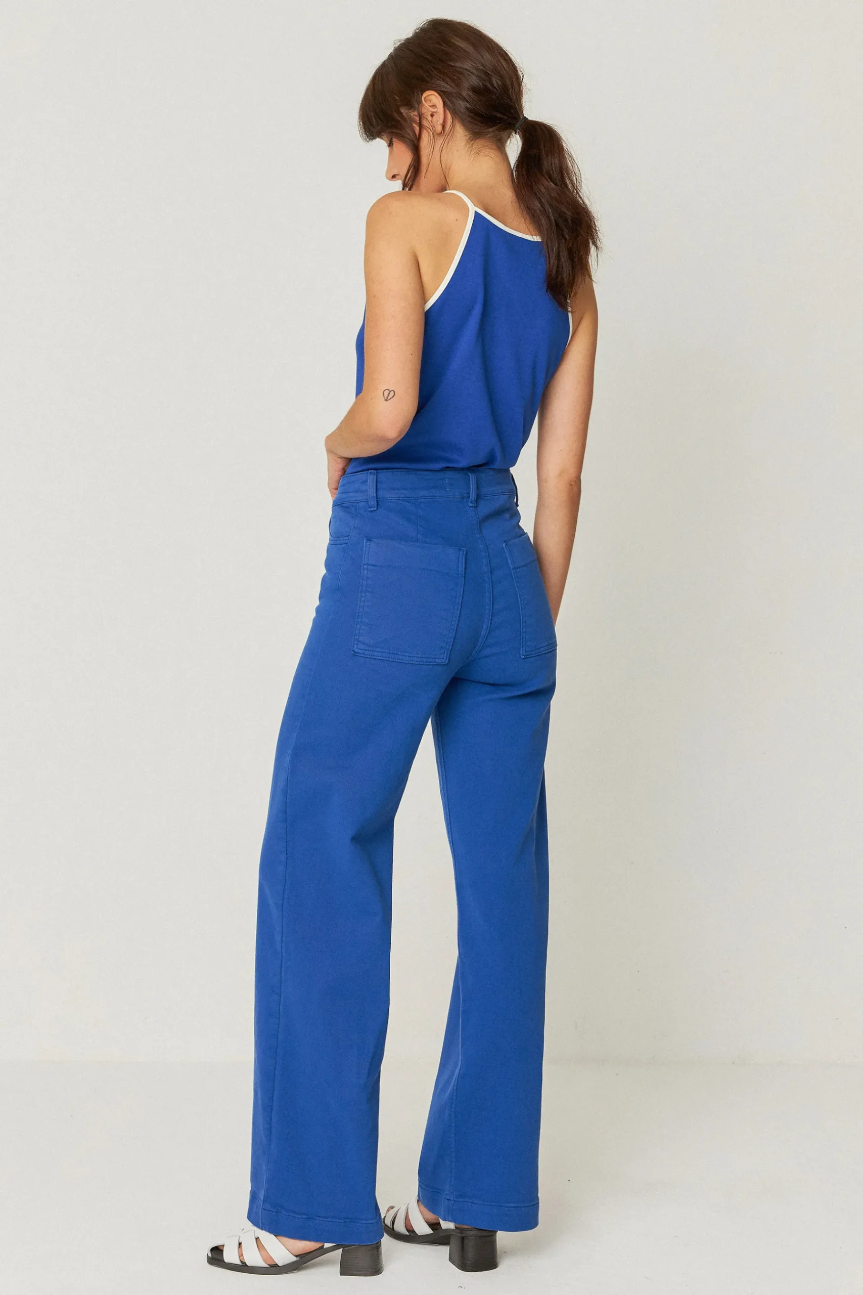 SKFK PANTALÓN AINHIZE AZUL ÍNDIGO Best