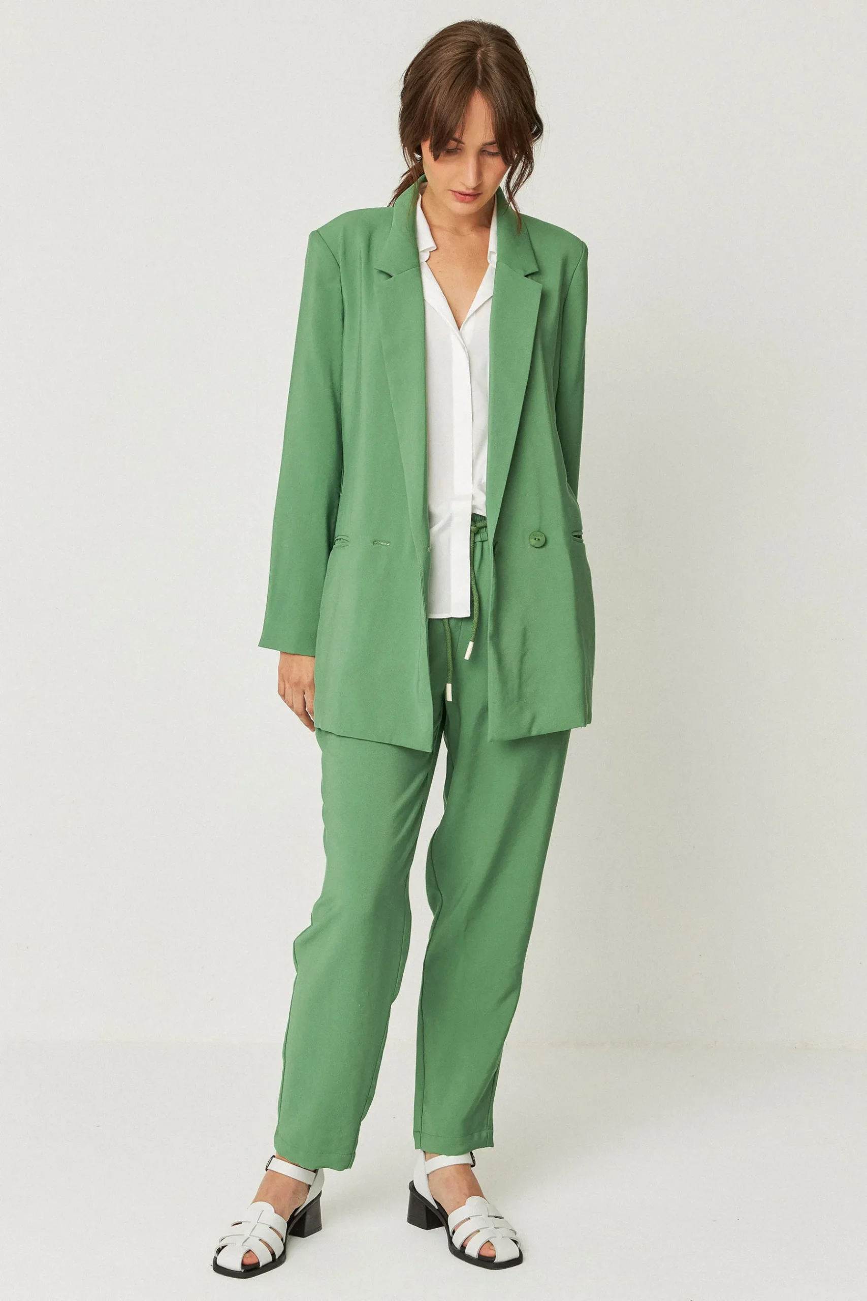 SKFK PANTALÓN ALBIA VERDE ALBAHACA Hot