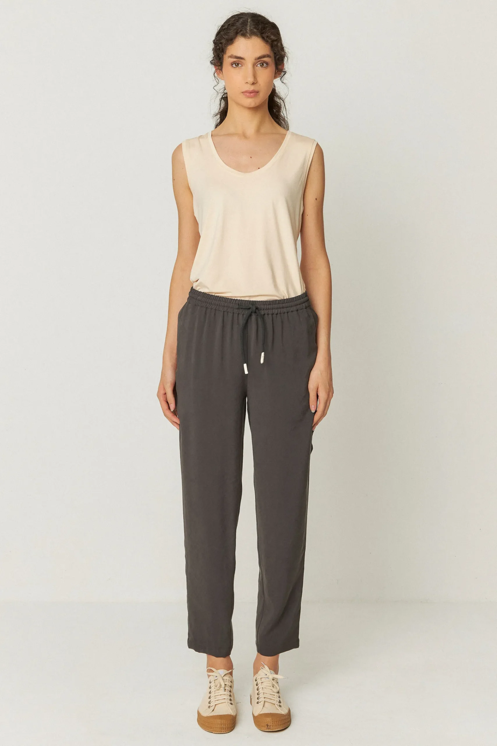 SKFK PANTALÓN ALBIA CAQUI OSCURO Online