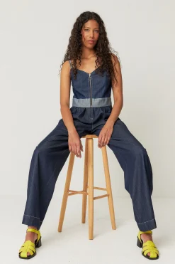 SKFK PANTALÓN ALMIKE-GOTS VAQUERO CRUDO Clearance