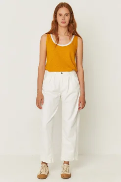 SKFK PANTALÓN AMATA BLANCO Outlet