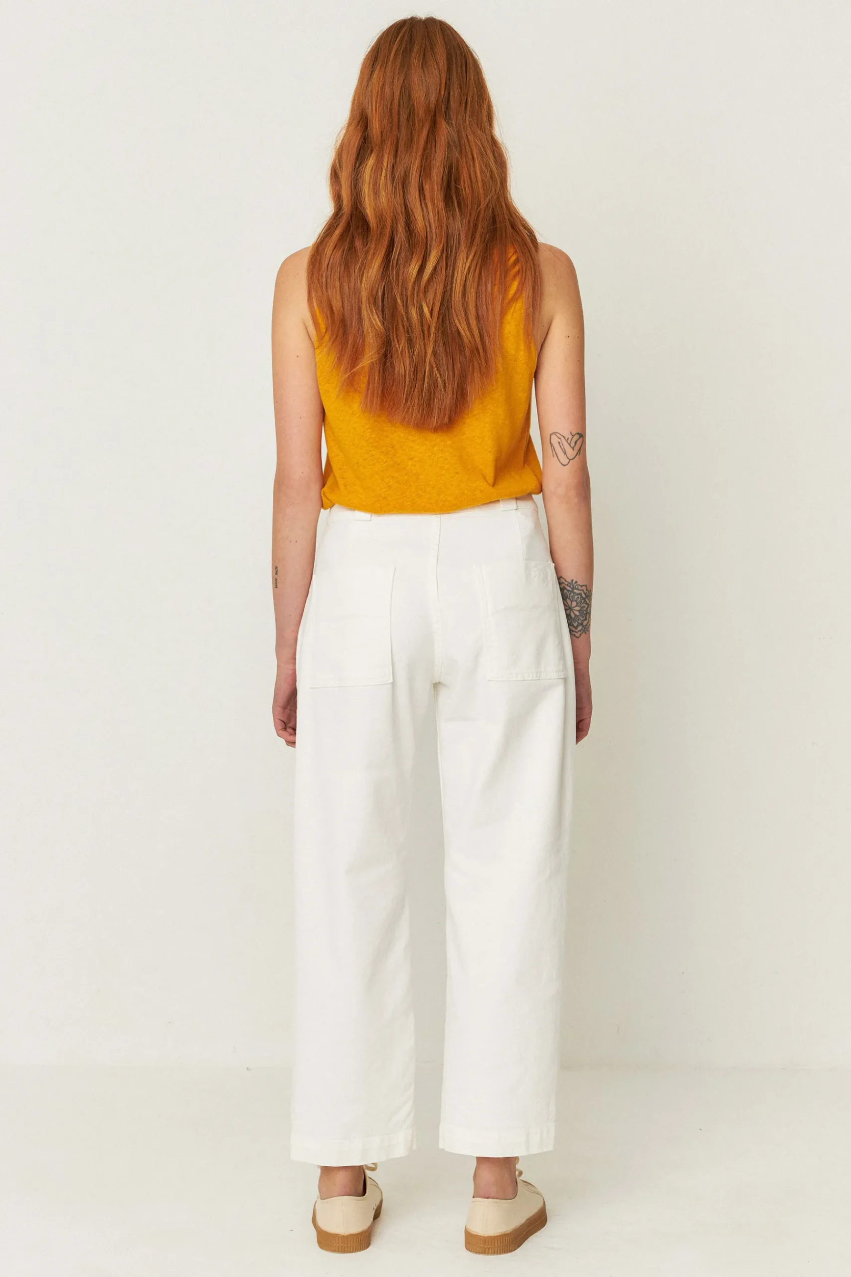 SKFK PANTALÓN AMATA BLANCO Outlet