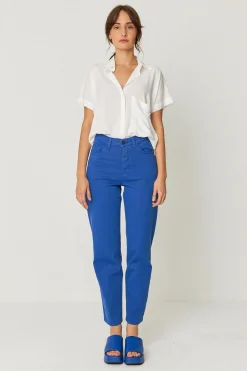 SKFK PANTALÓN ANIA AZUL ÍNDIGO Online