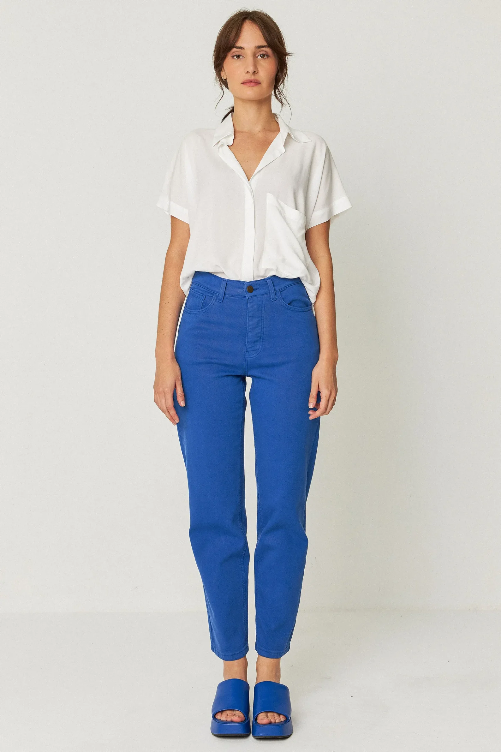 SKFK PANTALÓN ANIA AZUL ÍNDIGO Online