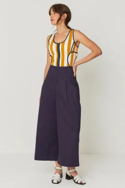 SKFK PANTALÓN ENA-GOTS AZUL MARINO VIOLETA Fashion