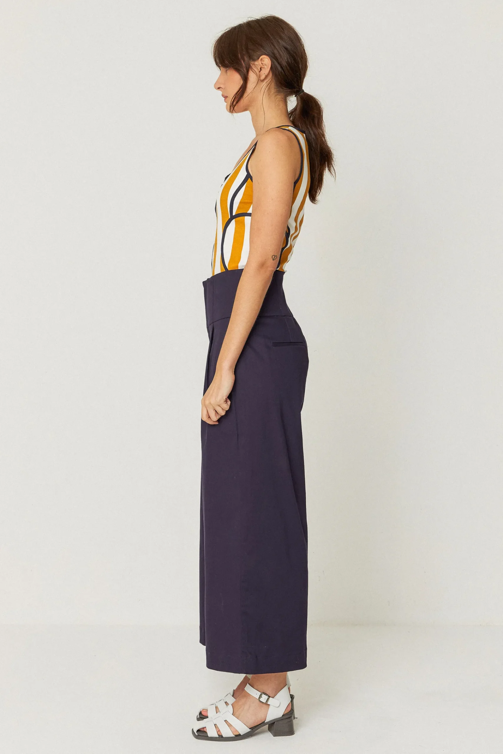 SKFK PANTALÓN ENA-GOTS AZUL MARINO VIOLETA Fashion