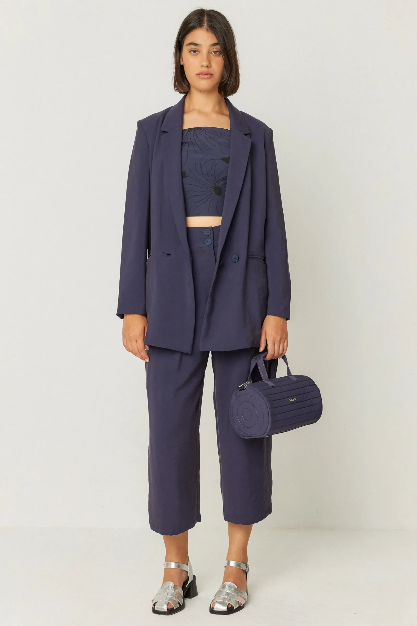 SKFK PANTALÓN ESTI AZUL MARINO VIOLETA Outlet