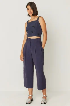 SKFK PANTALÓN ESTI AZUL MARINO VIOLETA Outlet