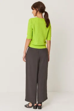 SKFK PANTALÓN ILIA CAQUI OSCURO New