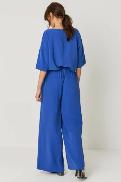 SKFK PANTALÓN KLODIN AZUL ÍNDIGO Discount