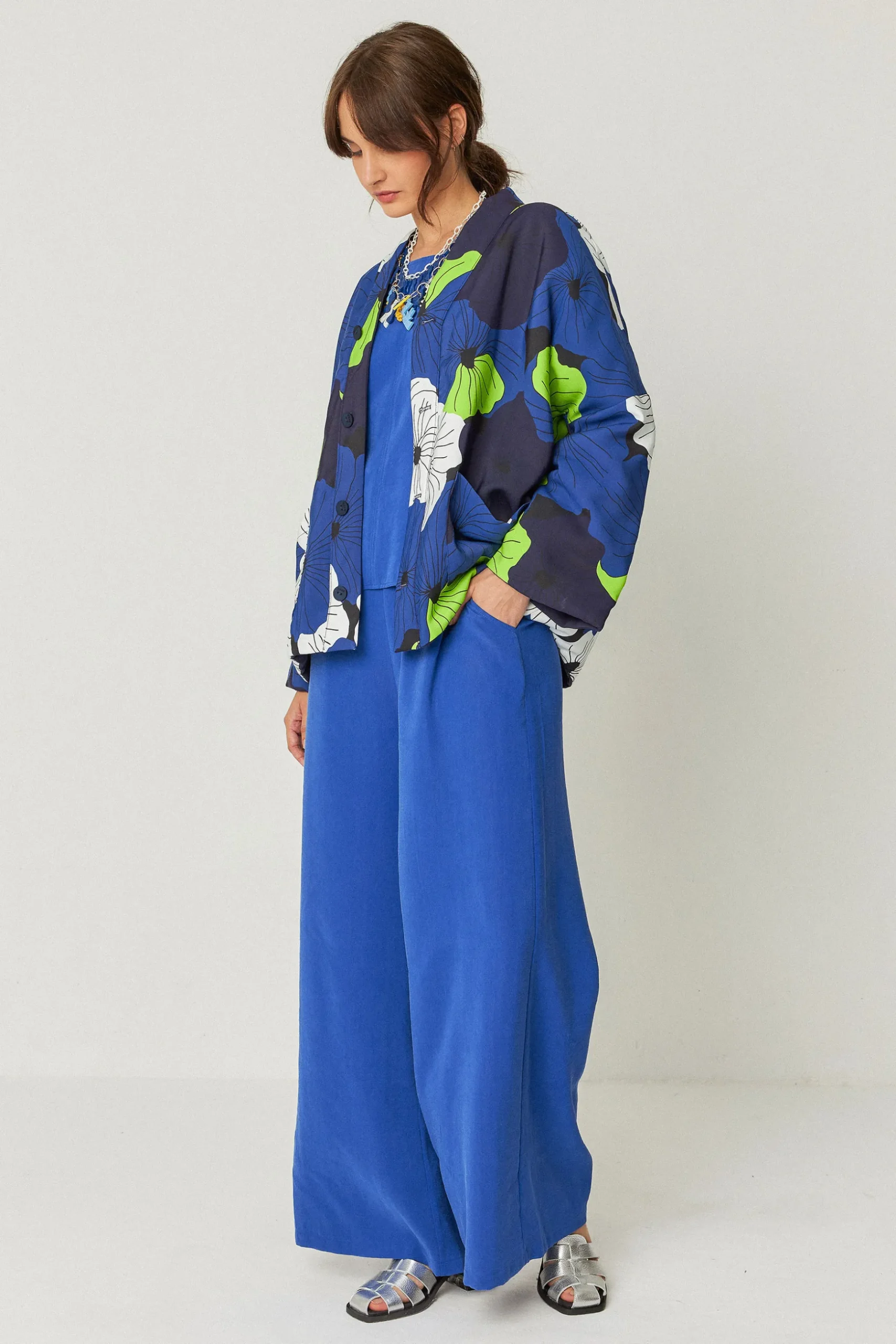 SKFK PANTALÓN KLODIN AZUL ÍNDIGO Discount