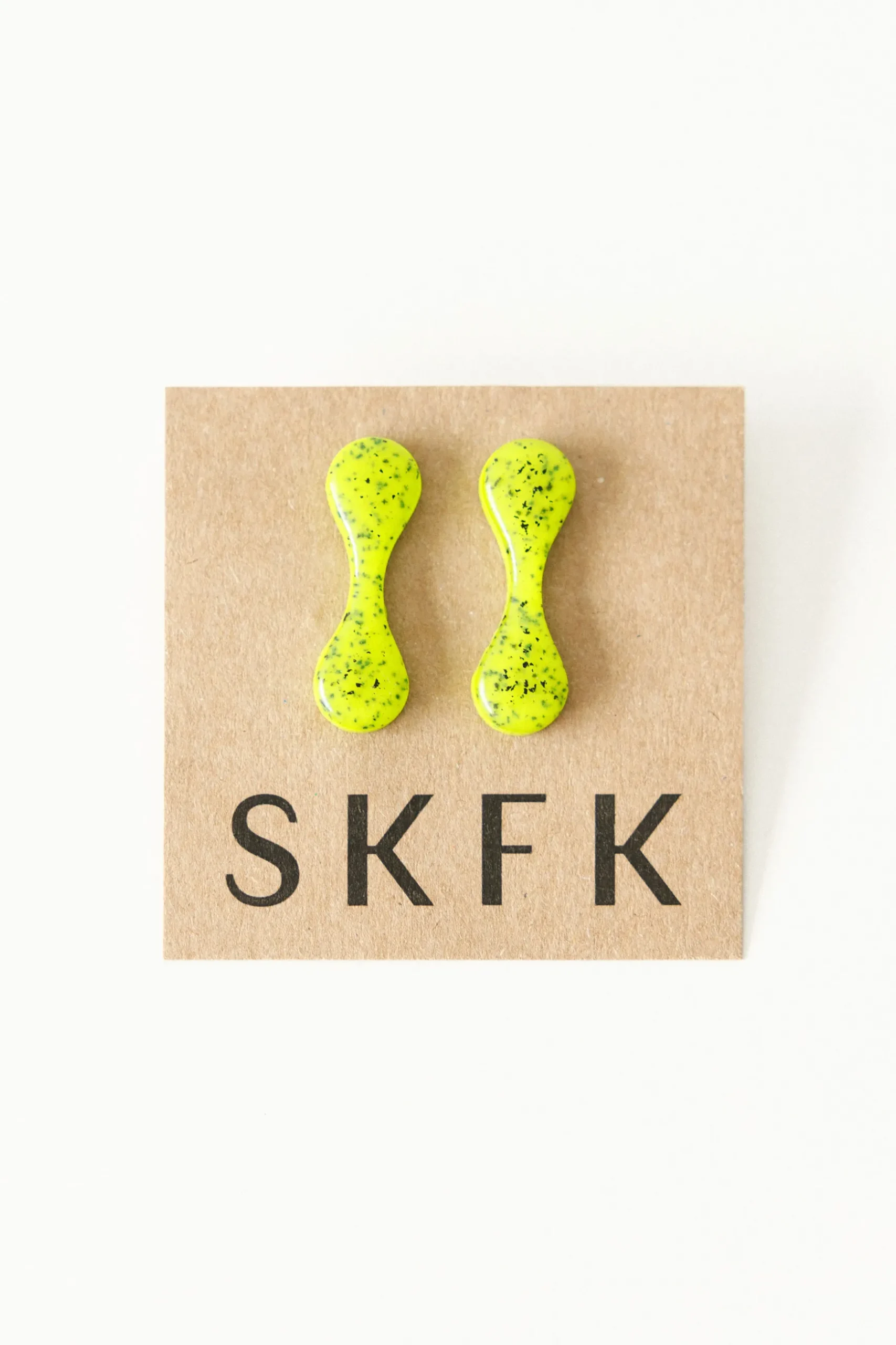 SKFK PENDIENTES INFINITE VERDE ÁCIDO New