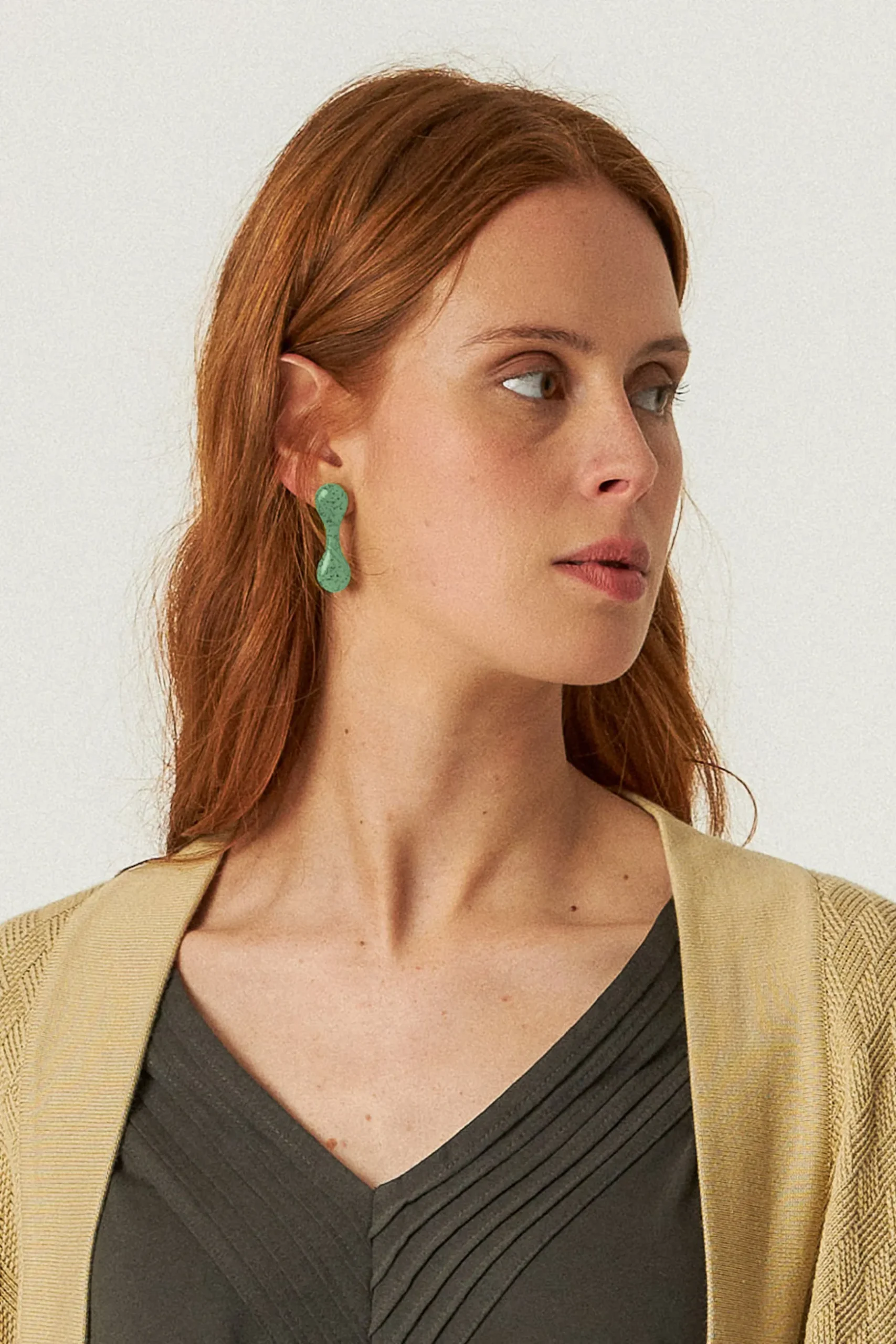 SKFK PENDIENTES INFINITE VERDE ALBAHACA Sale