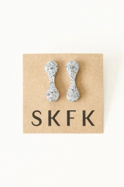 SKFK PENDIENTES INFINITE BLANCO Outlet