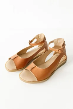 SKFK SANDALIA RAY MUSGO CUERO Clearance