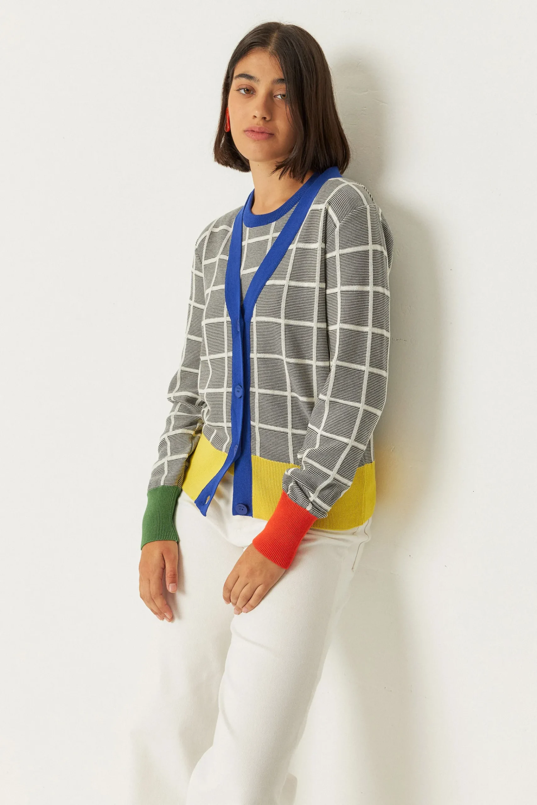 SKFK SUÉTER ALIZE-GOTS MULTICOLOR Fashion