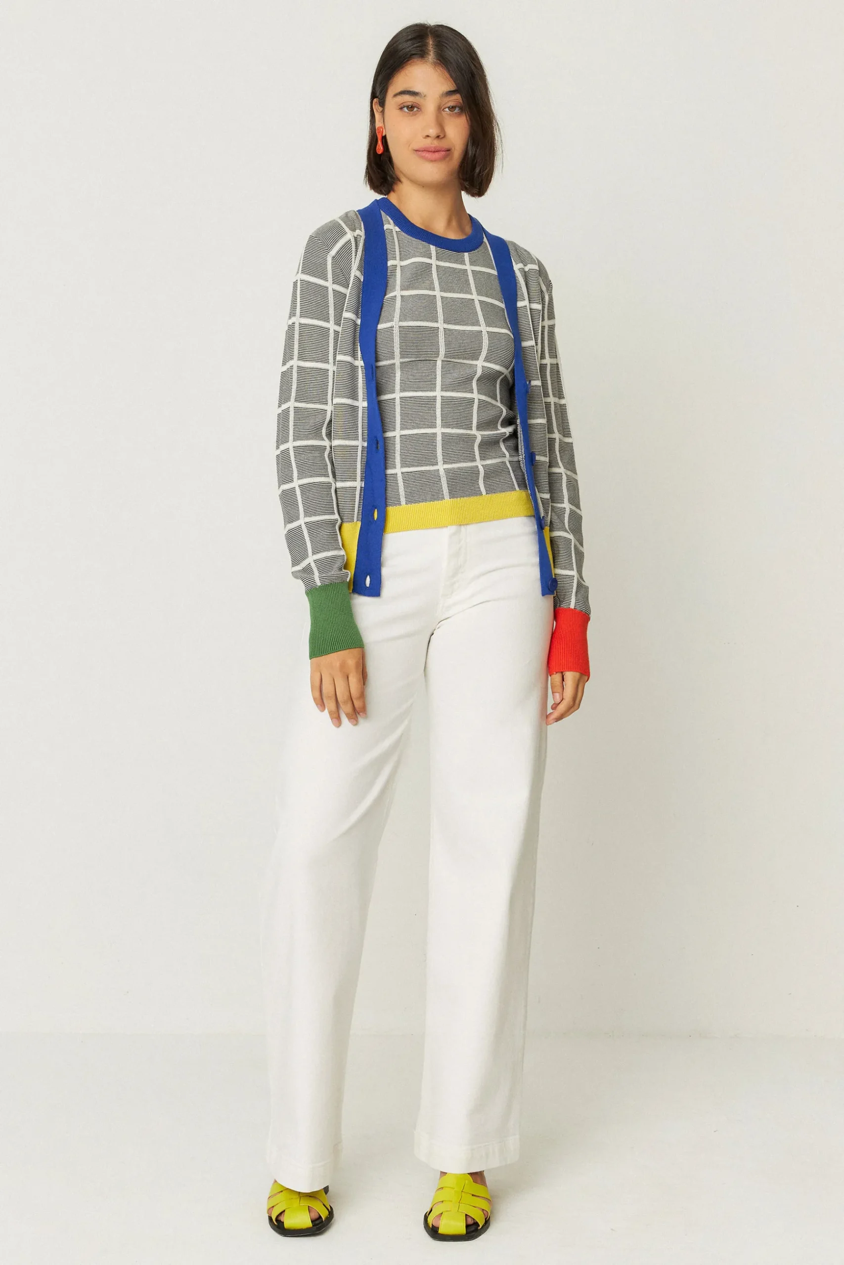 SKFK SUÉTER ALIZE-GOTS MULTICOLOR Fashion