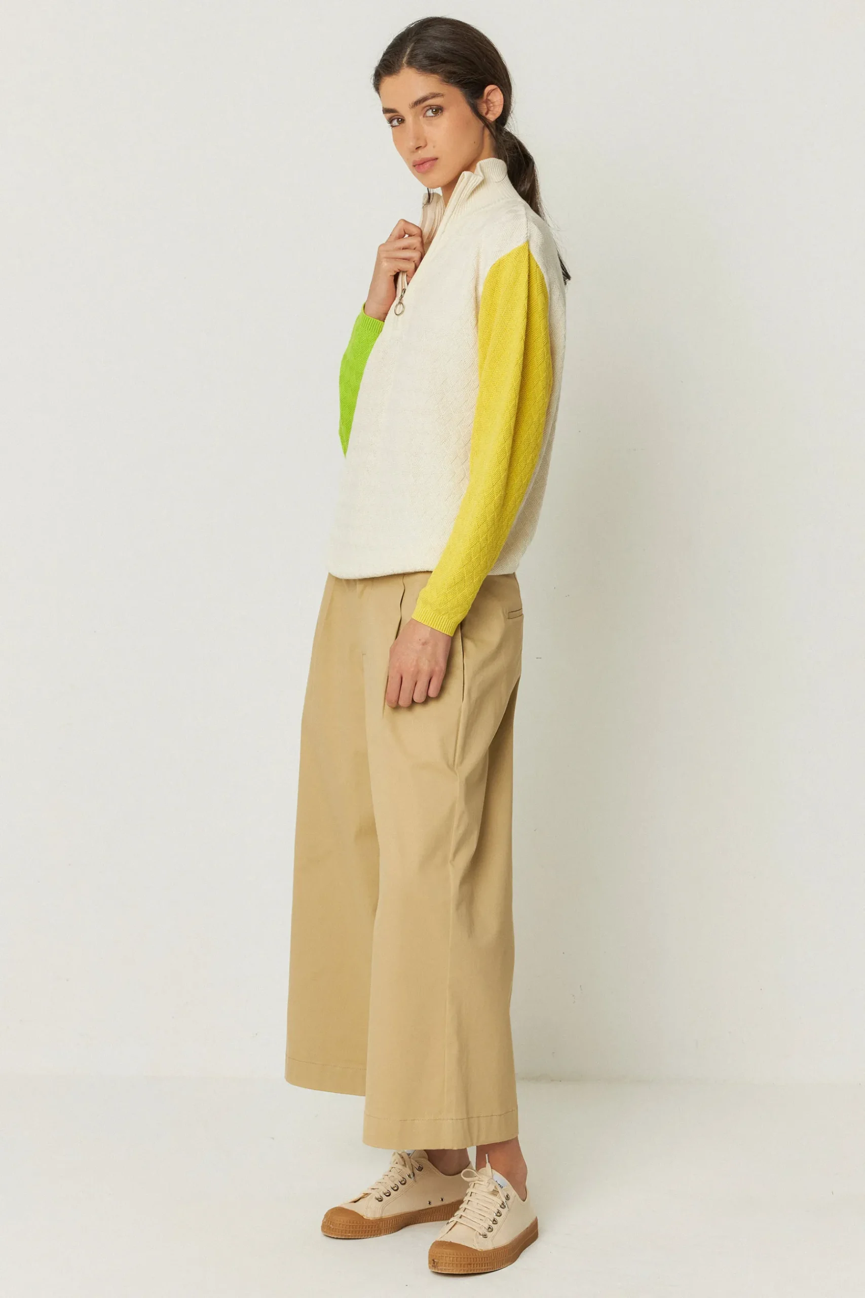 SKFK SUÉTER EDURTE-GOTS CREMA Outlet