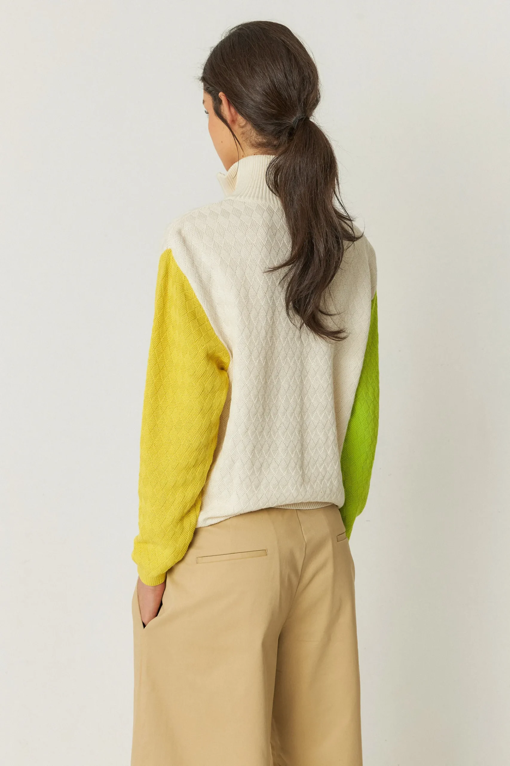 SKFK SUÉTER EDURTE-GOTS CREMA Outlet
