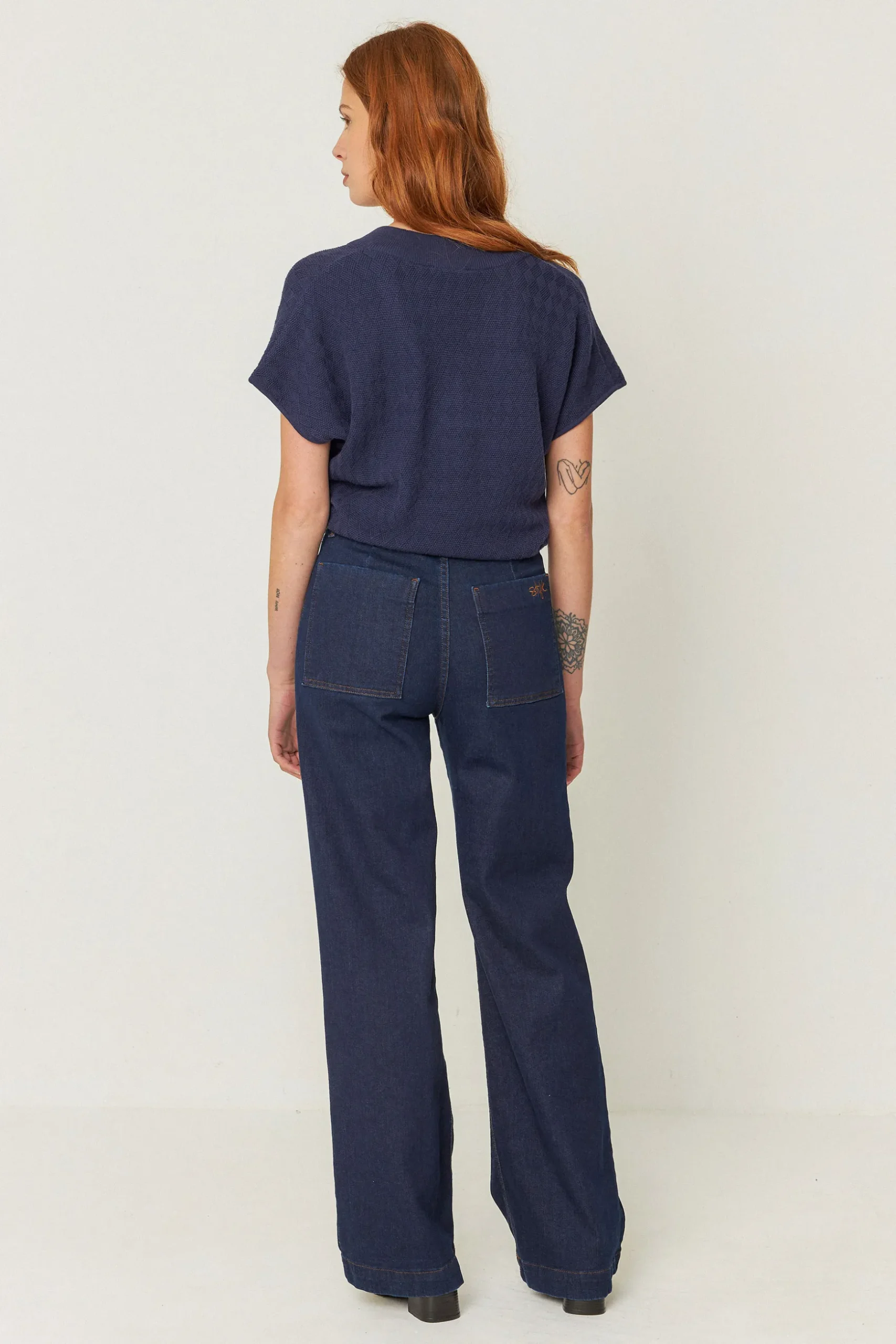 SKFK SUÉTER GARAZI-GOTS AZUL MARINO VIOLETA Discount