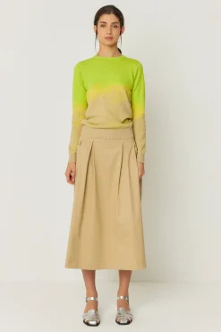 SKFK SUÉTER IRADI-GOTS VERDE ÁCIDO Outlet