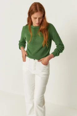 SKFK SUÉTER IRADI-GOTS VERDE ALBAHACA Discount