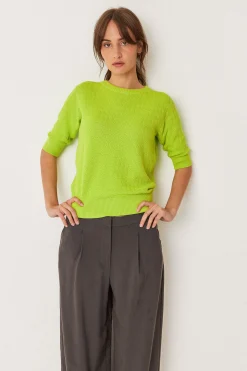 SKFK SUÉTER MUIKE-GOTS VERDE ÁCIDO Outlet