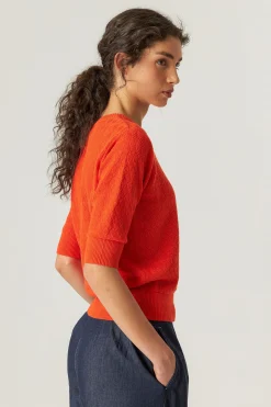SKFK SUÉTER MUIKE-GOTS ROJO TEJA Outlet