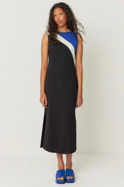 SKFK VESTIDO ALBA-GOTS NEGRO Discount